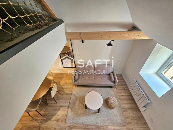 Hyper centre AURAY T2 rénové de 37 m²