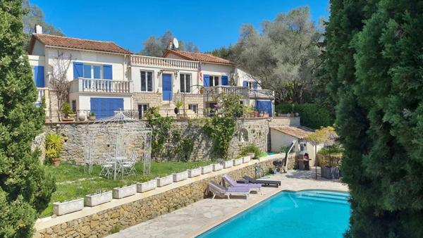 Villa de charme au calme avec piscine et aperçu mer - Le Cannet