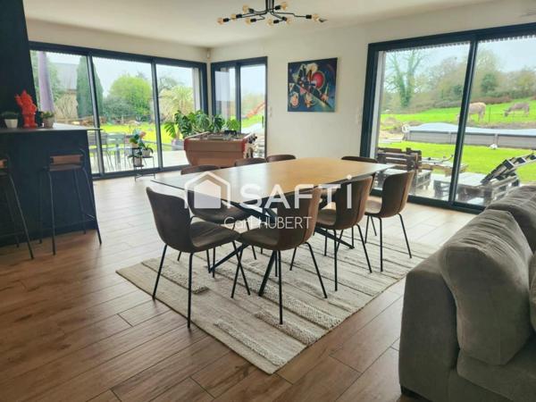 Propriété contemporaine avec piscine et belles prestations