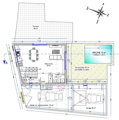 Montbazin (34560) Villa T4 Montbazin
