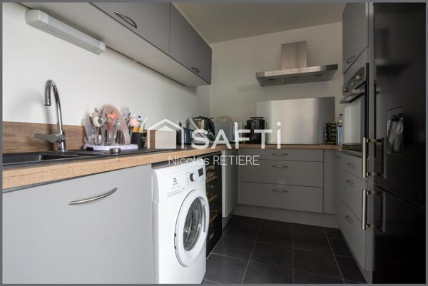 Saint Herblain - T3 66m2 avec terrasse, parking et garage