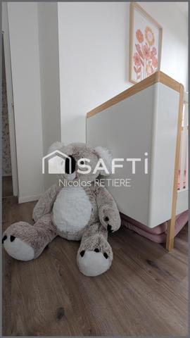 Saint Herblain - T3 66m2 avec terrasse, parking et garage