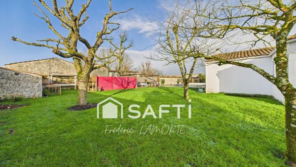 Maison contemporaine, 5 chambres, garage, piscine