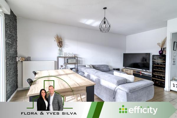 Appartement 3 pièces - 65 m² Exclusivité efficity