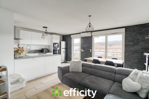 Appartement 3 pièces - 65 m² Exclusivité efficity