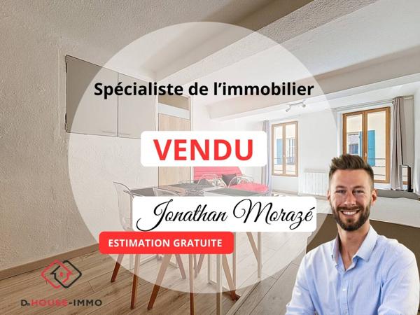 Appartement à vendre 2 pièces de 44 m²