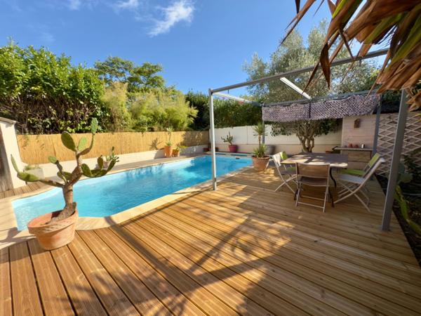 Maison à vendre 5 pièces, garage,piscine, MONTPELLIER La Martelle ( Montpellier Village) PROCHE tram, Bus, écoles, commerce