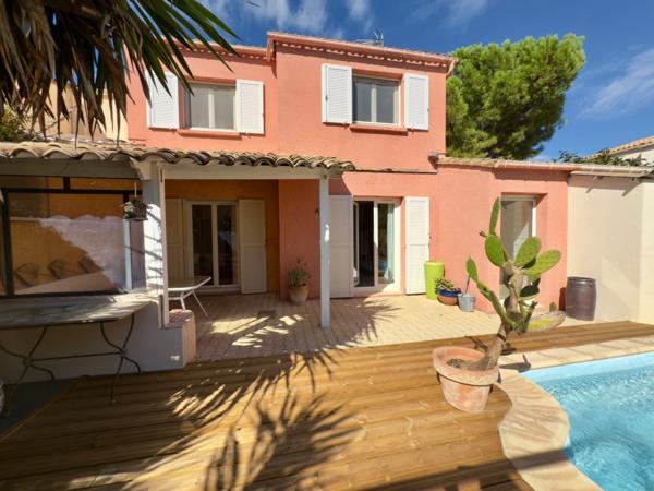 Maison à vendre 5 pièces, garage,piscine, MONTPELLIER La Martelle ( Montpellier Village) PROCHE tram, Bus, écoles, commerce