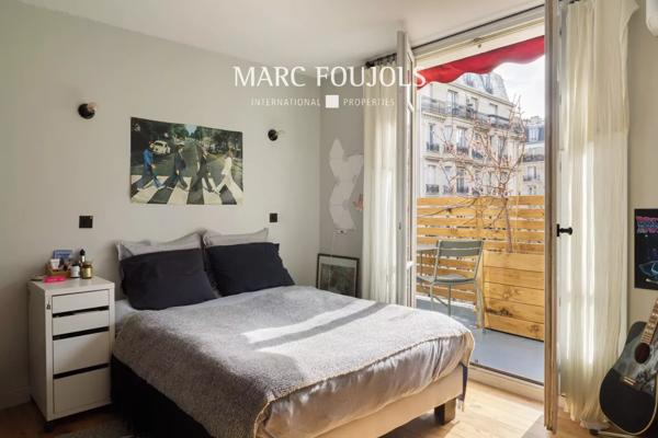 Paris XVIII – Lamarck/Junot – Duplex derniers étages avec terrasses