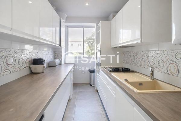 Appartement T3 rénové de 69m², à 900m des plages