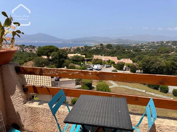 PORTICCIO, STUDIO A VENDRE AVEC SUPERBE VUE MER