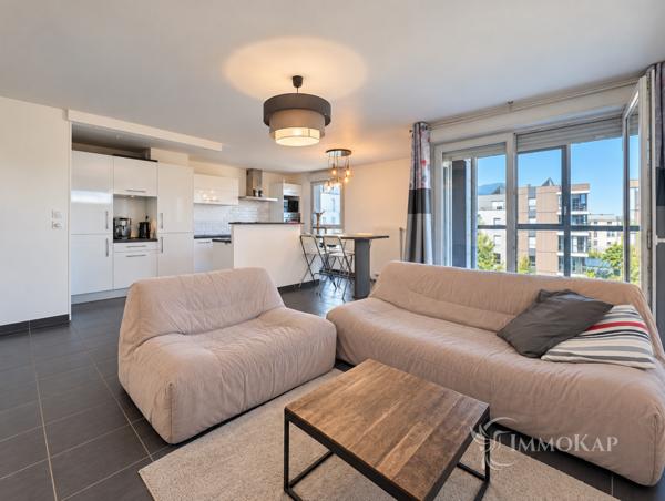 Grand T3 récent + garage secteur gare - loué en meublé