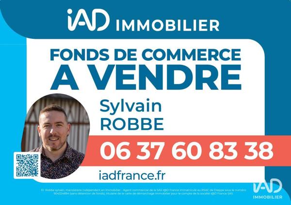 Restaurant à vendre 50 m² Dieppe