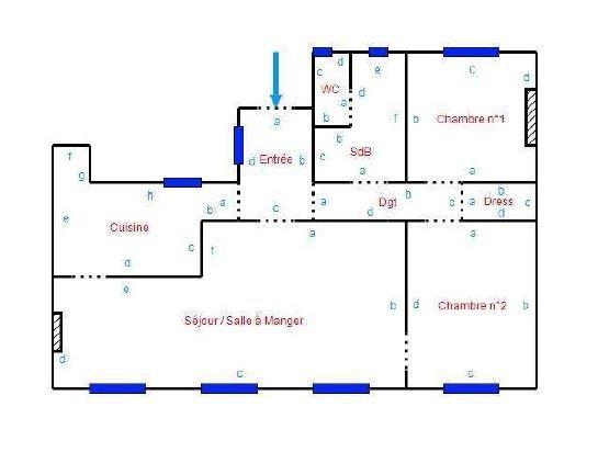 Appartement – 80m² – Paris 7ème