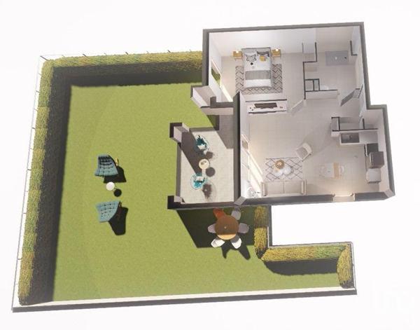 Appartement à vendre 2 pièces 46 m² Vallauris