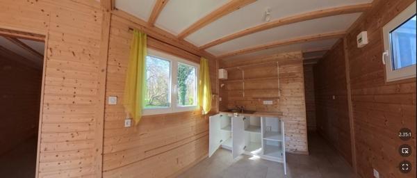 🌿 Tiny House de plain-pied – Un studio en bois au cœur de vos projets