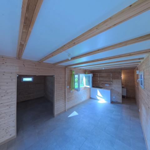 🌿 Tiny House de plain-pied – Un studio en bois au cœur de vos projets
