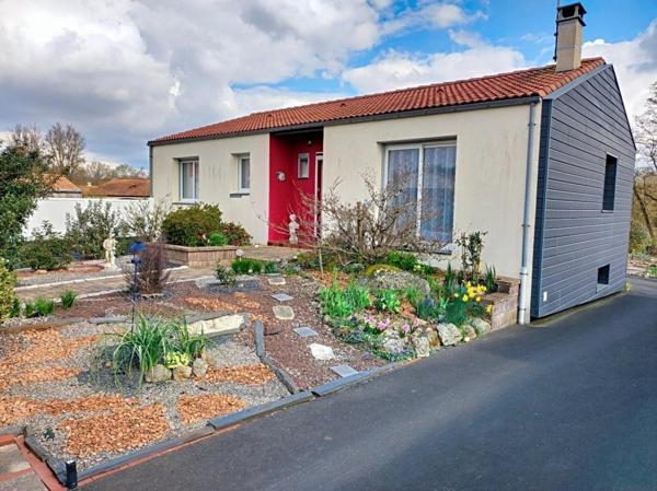 Maison 80m² 3 pièces-2 chambres, terrain 1177 m²