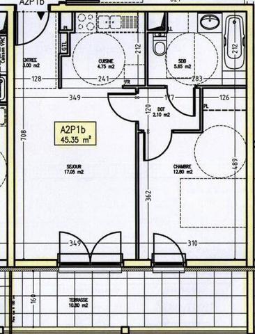 Appartement 2 pièces - 44600 Saint-Nazaire