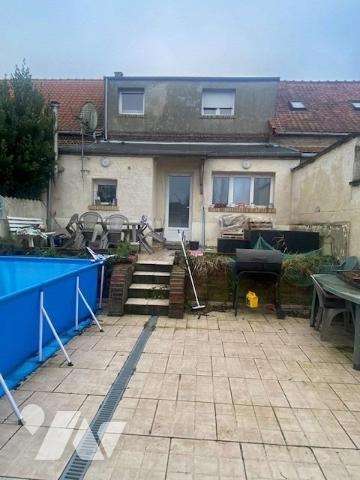 Bohain en vermandois - 3ch - terrasse et cour