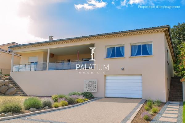 Villa contemporaine avec vue panoramique