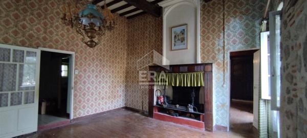 BEL ENSEMBLE DE DEUX MAISONS A RÉNOVER AVEC JARDIN