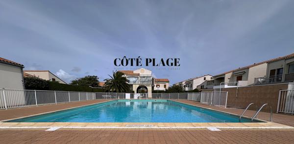 Vaux-sur-Mer (17640) VAUX /MER - PONTAILLAC - T3 en DUPLEX - Résidence avec piscine - Proche plages - Prix de vente 174.900€ HAI