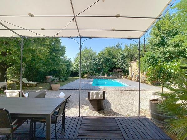 Sublime gasconne rénovée avec studio et piscine