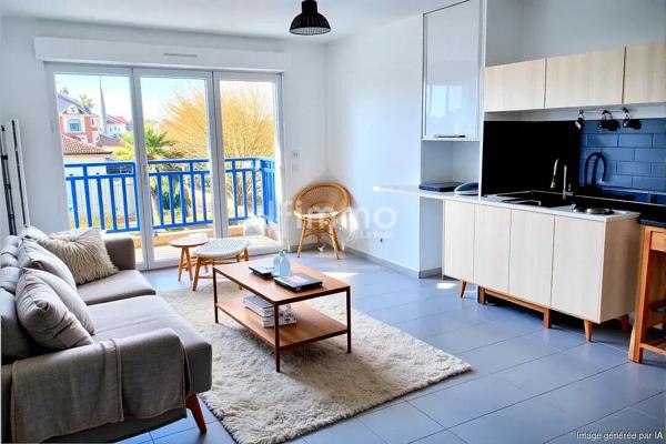 Appartement T2 avec extérieur et place de parking