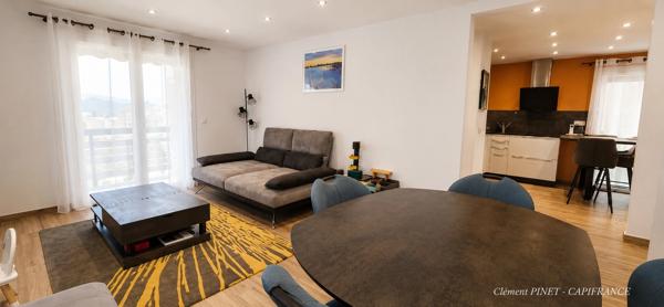 Superbe T4 clé en main – 3 chambres – Parking privé – Gap