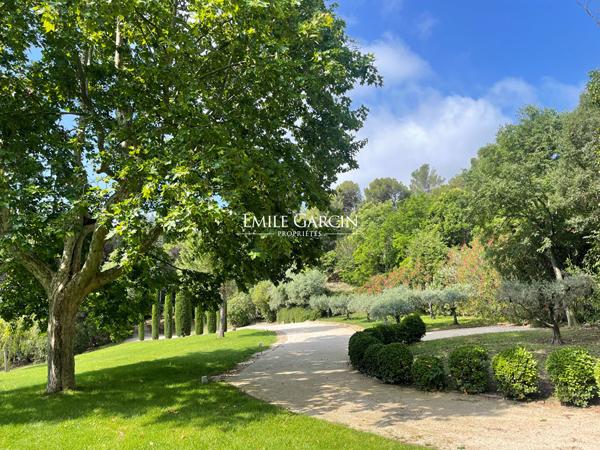 A vendre - Deux propriétés familiales avec parc - Villeneuve -Les-Avignon