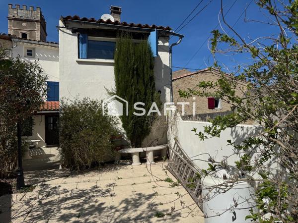 Maison de village avec grange et terrain de loisirs non attenant à Brugairolles 11300