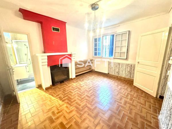Maison de village avec grange et terrain de loisirs non attenant à Brugairolles 11300
