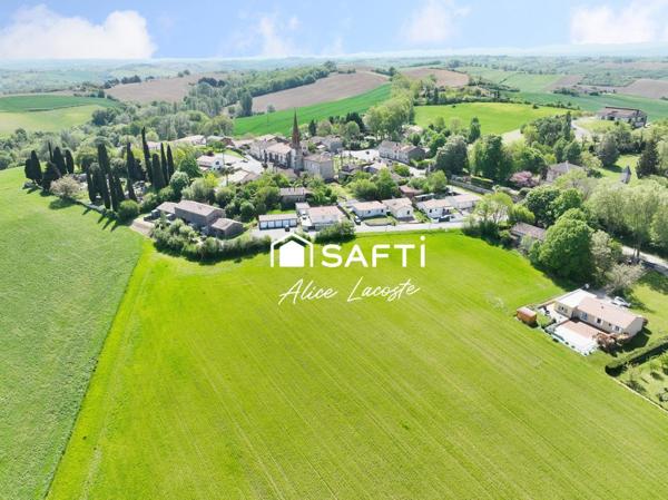 Terrain constructible de 800 m²