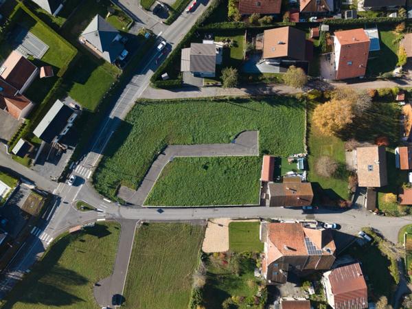 Terrain à vendre de 377,00 m² DRAILLANT (74)