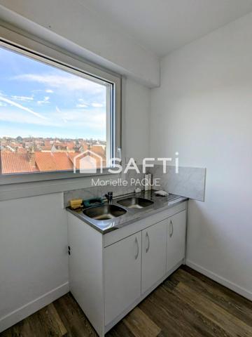 STUDIO - VUE DEGAGEE -  AUCUN TRAVAUX A PREVOIR