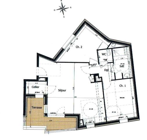T3 67 m² Centre Oullins - Résidence 2017 + Terrasse Sud/Ouest + Parking , Oullins T3 67 m² Centre Oullins - Résidence 2017 + Terrasse Sud/Ouest + Parking , Oullins