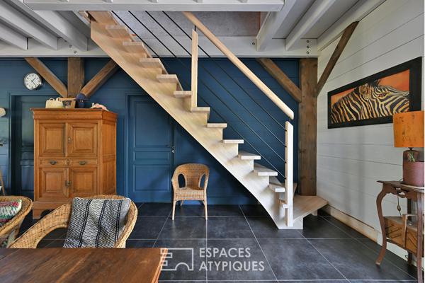 Villa aux grands volumes qui respire au rythme de son jardin