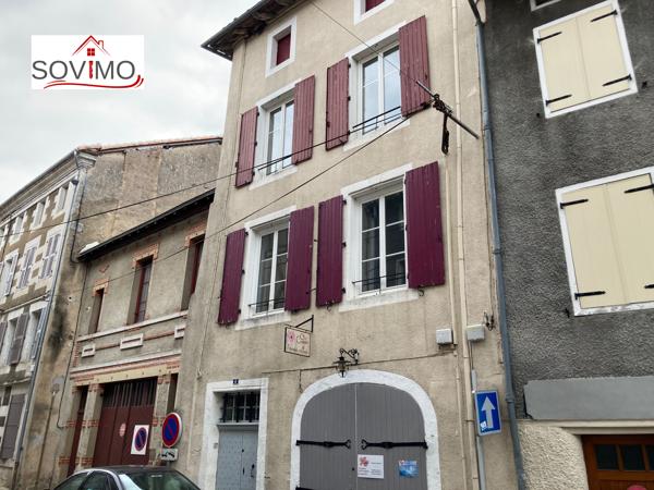 IMMEUBLE A INVESTISSEMENT LOCATIF : 2 APPTS + 1 LOCAL COMMERCIAL
