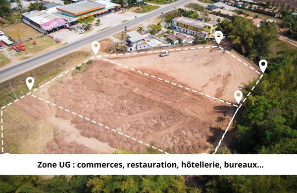 Grasse (06130) Opportunité rare – Terrain 4000 m2 en Zone UG