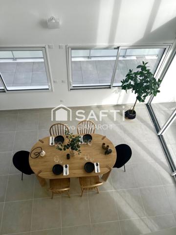 T4 duplex neuf de 114 m2 à Aiguelongue/St Éloi