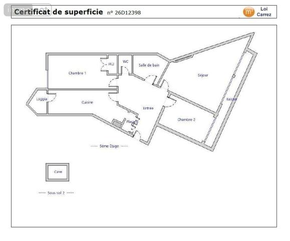 Appartement à vendre à Boulogne-Billancourt dans les Hauts-de-Seine (92100), ref : 45050-1396