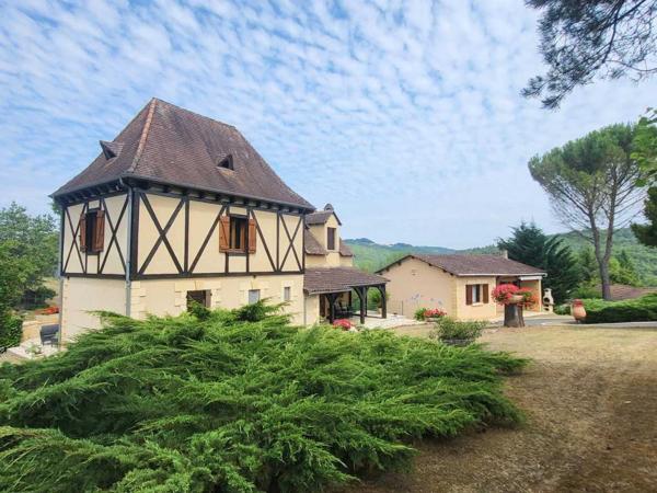 Maison ancienne - Les eyzies Les Eyzies - Maison périgourdine avec maison d'amis, piscine, garages et joli parc