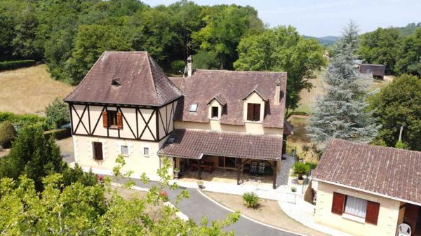 Maison ancienne - Les eyzies Les Eyzies - Maison périgourdine avec maison d'amis, piscine, garages et joli parc