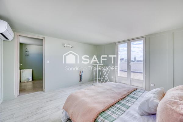BORDEAUX-CAUDERAN Centre : Penthouse d'exception153 m², rooftop privé de 120 m²