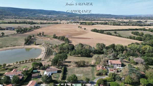 Terrain à vendre 780m2 CAHUZAC (81)