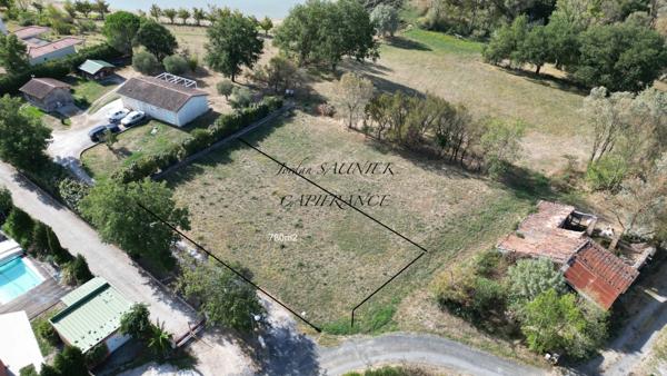 Terrain à vendre 780m2 CAHUZAC (81)