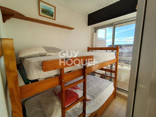 Appartement studio cabine avec loggia et garage