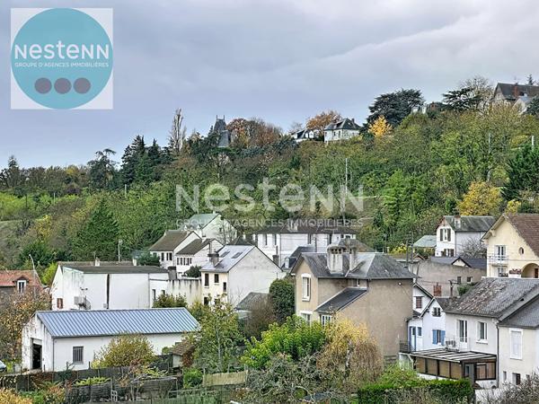 Appartement en duplex au bord de la Loire .