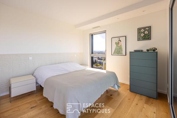 Triplex contemporain avec terrasses et vue panoramique
